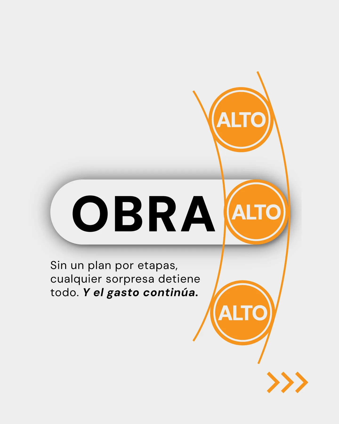 Importancia de planear una obra por etapas