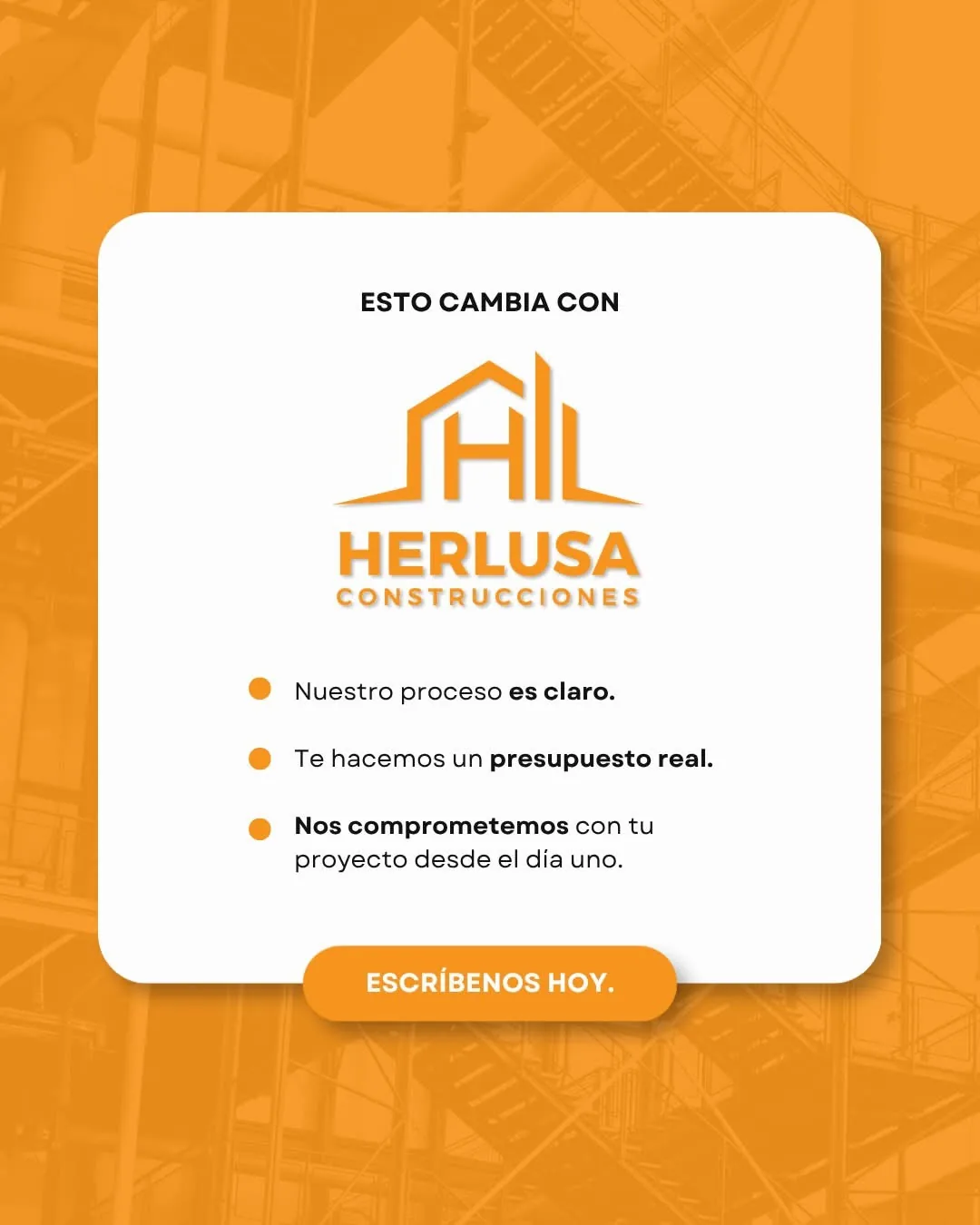 Herlusa Construcciones: proceso claro y acompañamiento